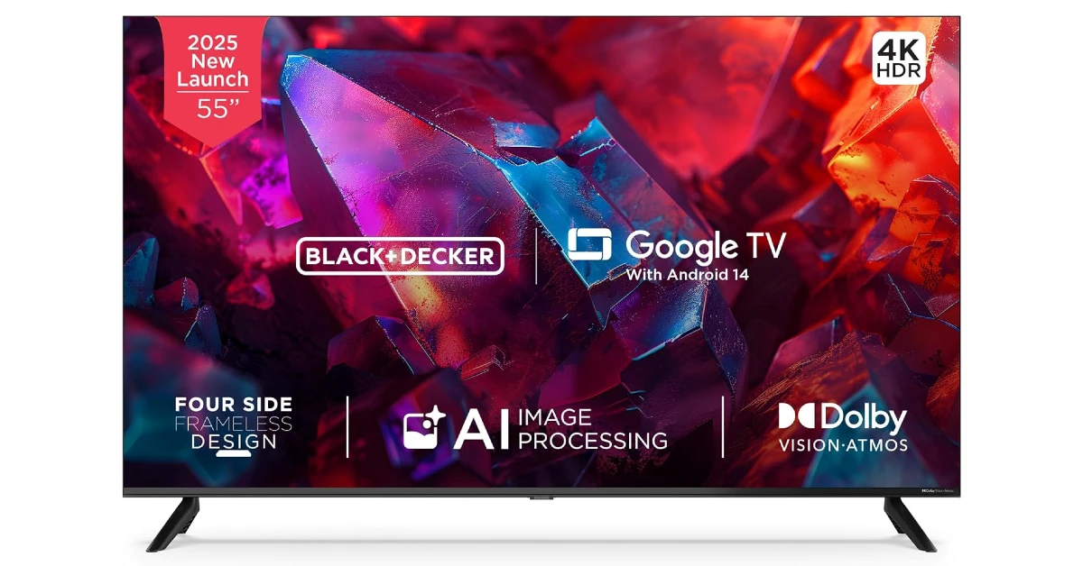 Black and Decker Supreme Series (55-inch) Best of 2025: Top 10 TVs of the year