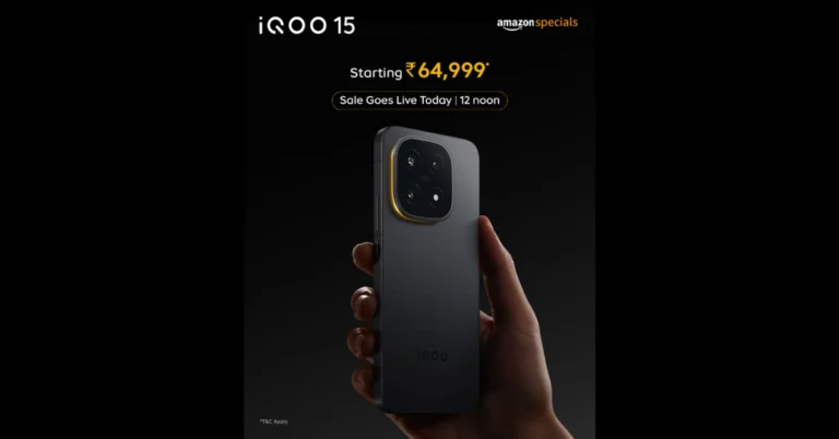 iQOO 15 goes on sale today in India: Price, specs