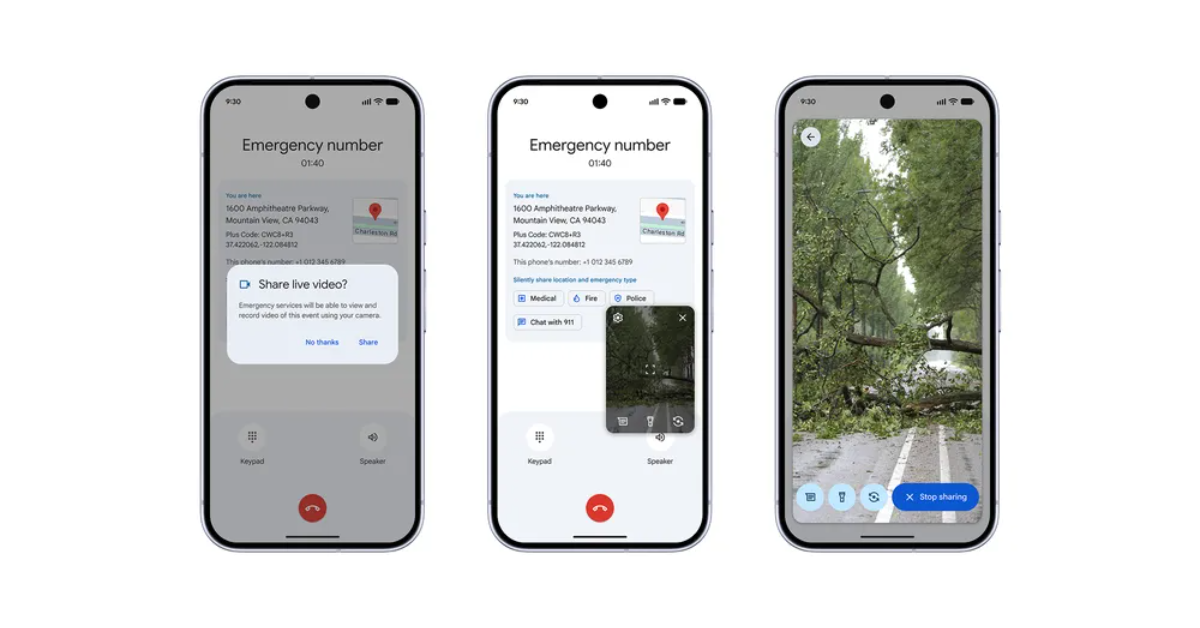 Google brings Emergency Live Video on Android: Details