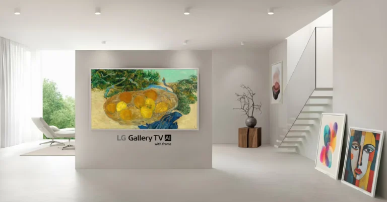 LG challenges Samsung's The Frame with the introduction of its new Gallery TV