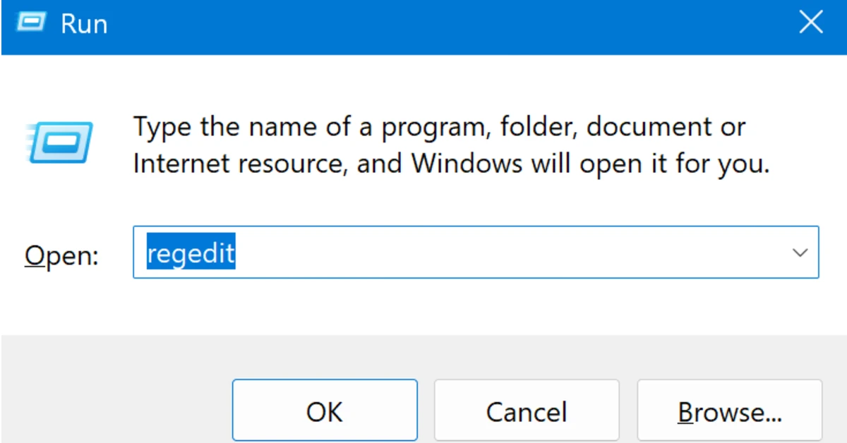 Step 1: Launch the Run box by pressing Windows + R.