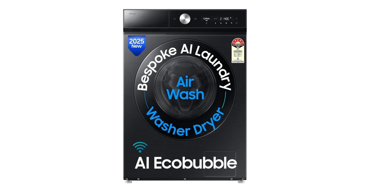 Samsung Bespoke AI Washer Dryer Best of 2025: Top home appliances and gadgets of the year