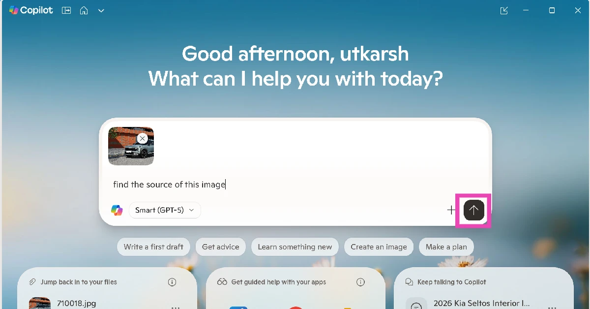 Step 3: Enter the following prompt: Find the source of this image.