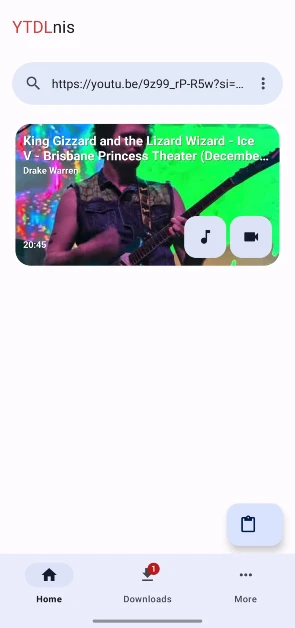 Step 5: The video will pop up in the Downloads tab when it is downloaded.