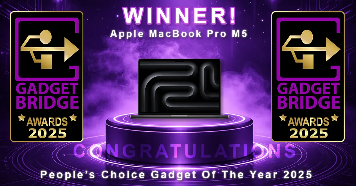 People’s Choice Gadget Of The Year 2025 (After public voting)