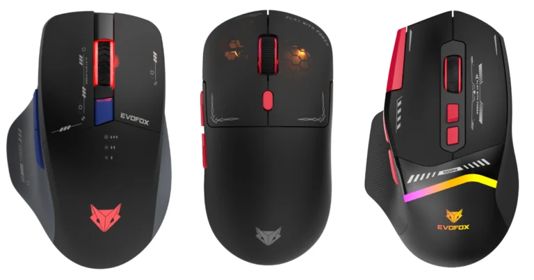 EvoFox Shadow X Pro, Phantom Air Wireless, Blaze 2, and Banshee 2 gaming mice launched in India