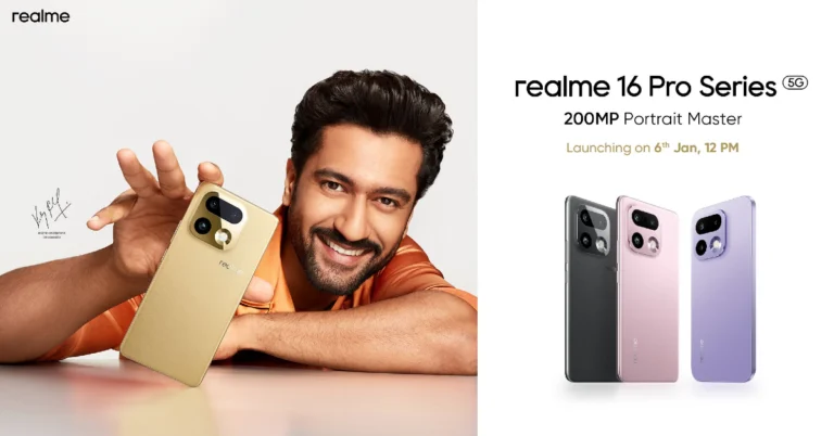 Realme 16 Pro Series, Buds Air 8 and Pad 3 are launching in India today