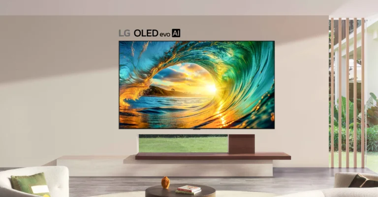 LG at CES 2025: LG OLED evo W6, the Wallpaper TV introduced