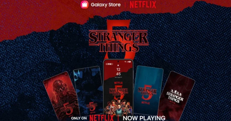 Samsung launched exclusive content inspired by Stranger Things Season 5 for Galaxy devices