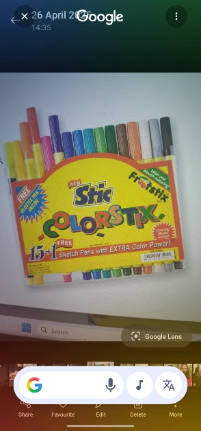 Step 2: Long-press the home icon or the navigation bar to trigger Circle to Search.