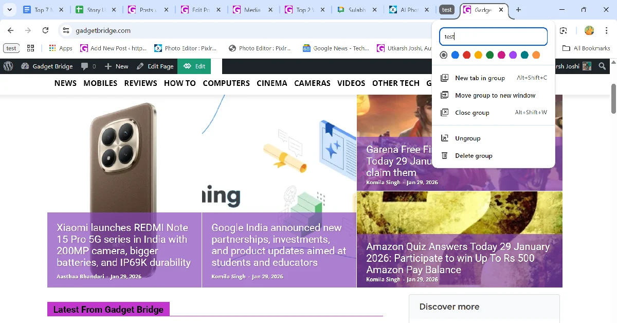 Step 2: Give the group a name. This step is optional.