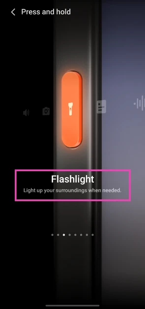 Select Shortcut button. Top 6 Ways to Turn On Your Android Phone's Flashlight Without Waking Up The Screen