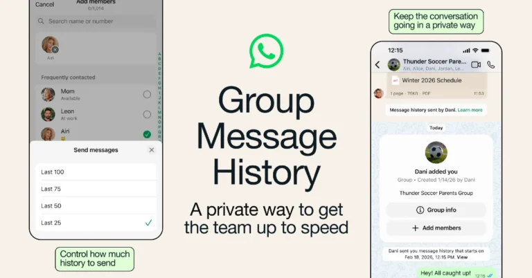 WhatsApp pushes out Group Message History feature: Details