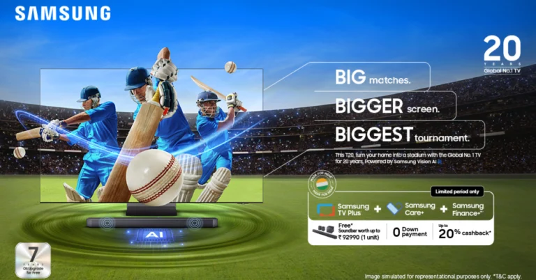 Samsung kicked off Made for India PLUS campaign, bringing exclusive deals on Vision AI TV range