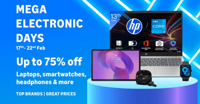 Amazon's Mega Electronic Days Sale goes live in India: Check out top deals