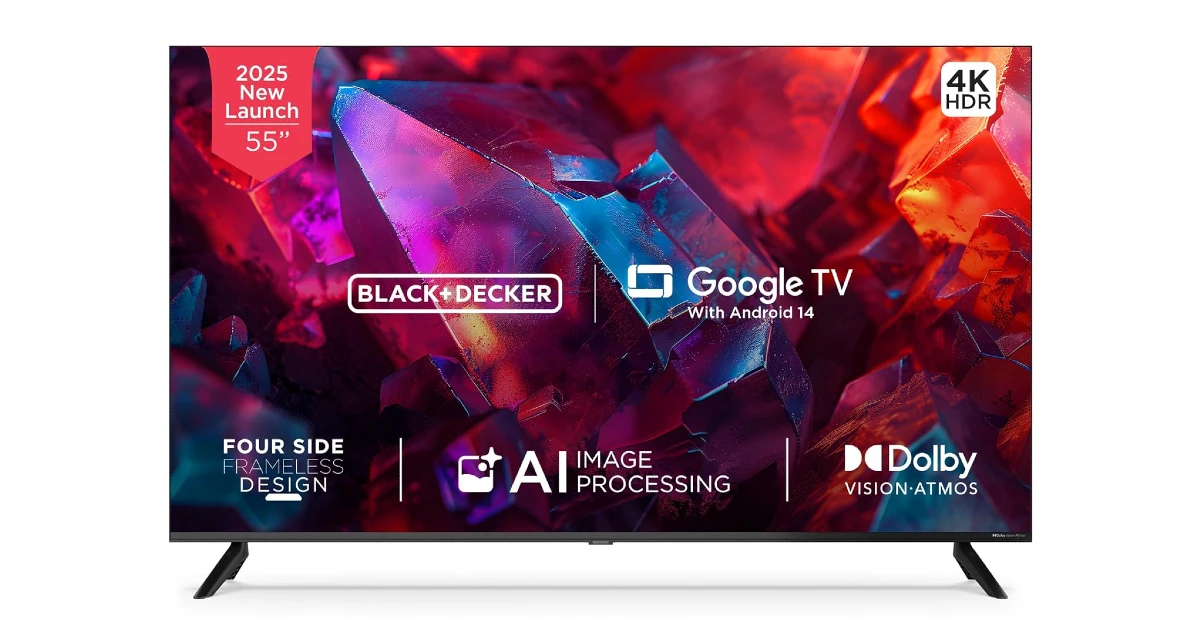 Black + Decker A1 Series TV Top 10 gadgets for a smarter bedroom (2026)