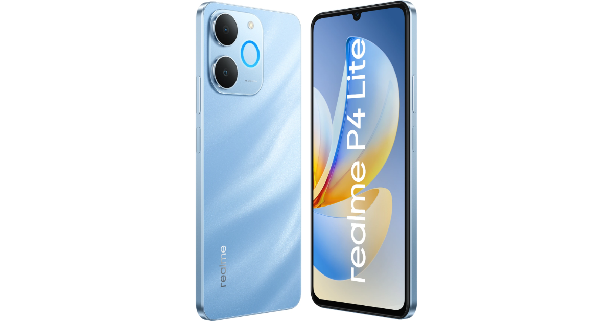 Realme P4 Lite budget phone with 6.74-inch HD+ display launched in India