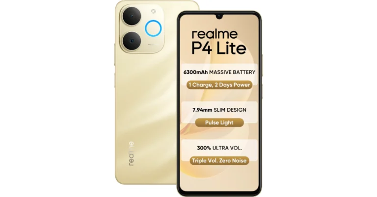 Realme P4 Lite budget phone with 6.74-inch HD+ display launched in India