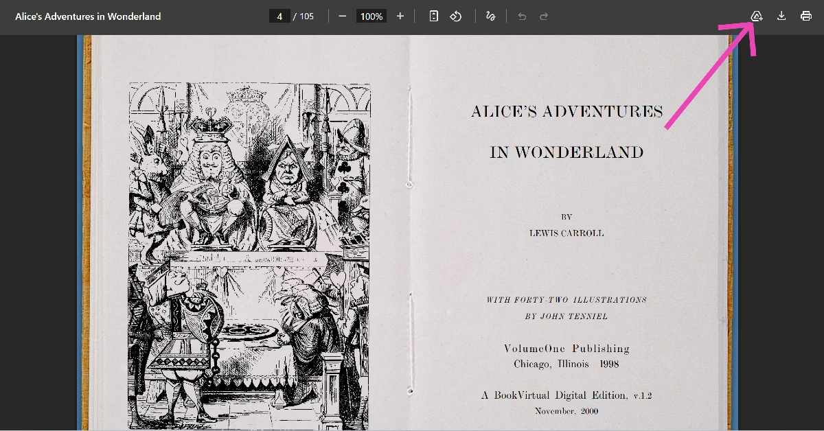 Click the Drive+ icon in the top menu. How to save a PDF directly to Google Drive from Chrome