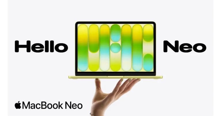 MacBook Neo featuring A18 Pro chipset and up to 16 hours of video streaming launched globally