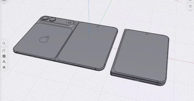 iPhone Fold leaked design renders suggest a horizontal pill-shaped dual rear camera unit: Details