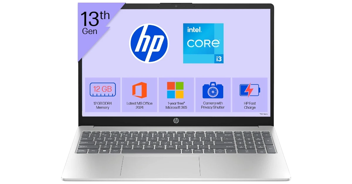 HP 15 Top 10 laptops under Rs 50,000 (2026)