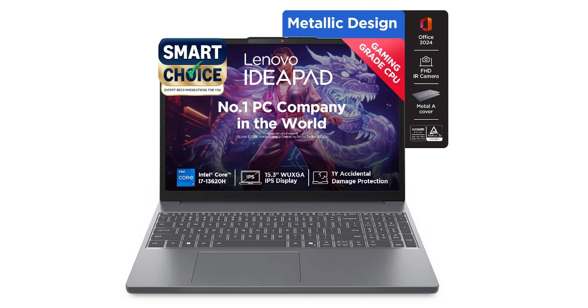 Lenovo IdeaPad Slim 3 Top 10 laptops under Rs 75,000 (2026)