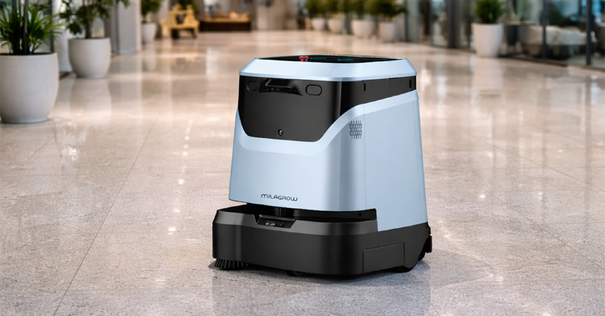 Milagrow Spaze Smart Autonomous Cleaning Robot for commercial spaces launched in India