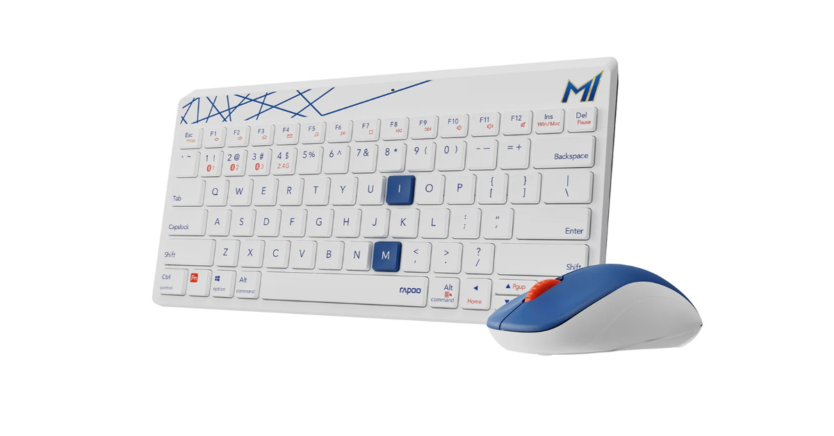 Rapoo introduced Mumbai Indians special edition accessories lineup in India