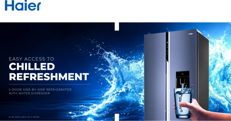 Haier 596-litre 2-Door Side-by-Side Refrigerator launched in India