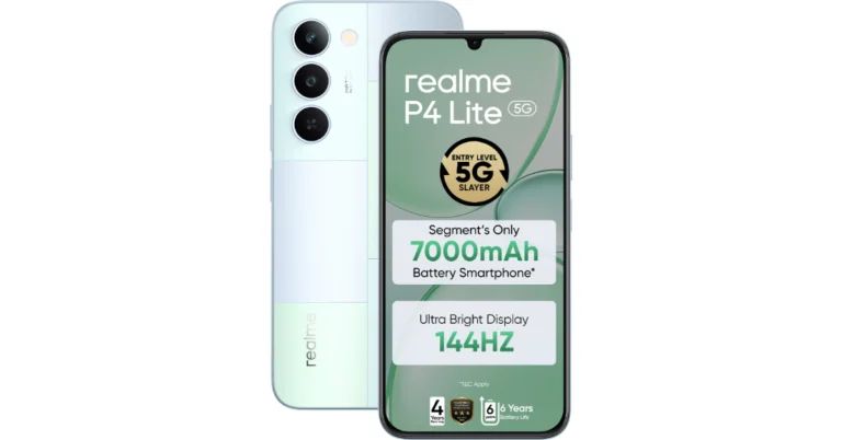 Realme P4 Lite 5G with 7,000mAh battery launched in India