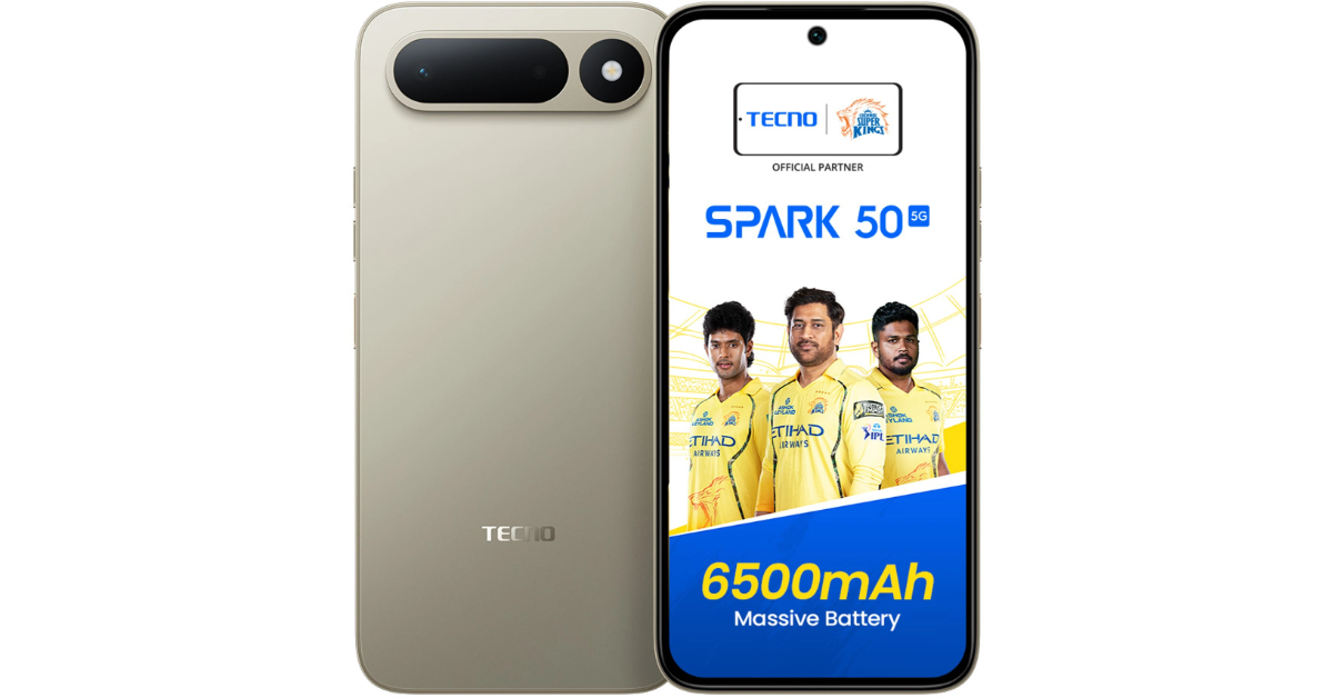 TECNO Spark 50 5G with military grade durability, 120Hz display launched in India