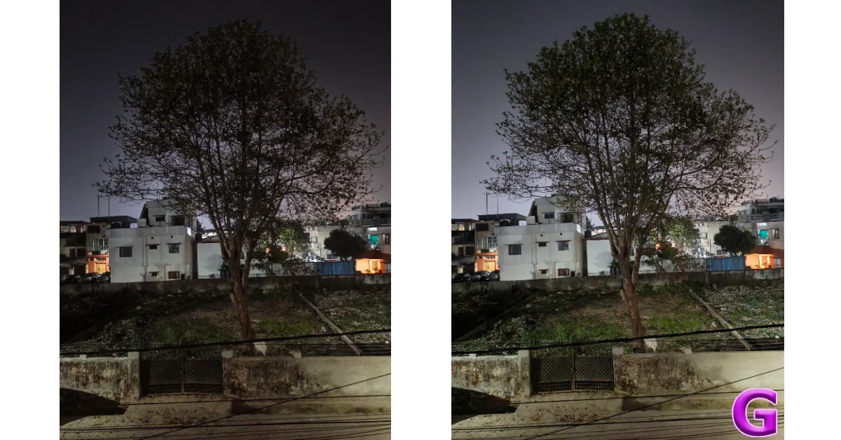 night mode Tecno Pova Curve 2 5G Review: Does the flair match the performance?