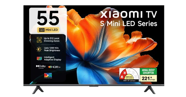Xiaomi TV S Mini LED series 2026 with Filmmaker Mode launched in India