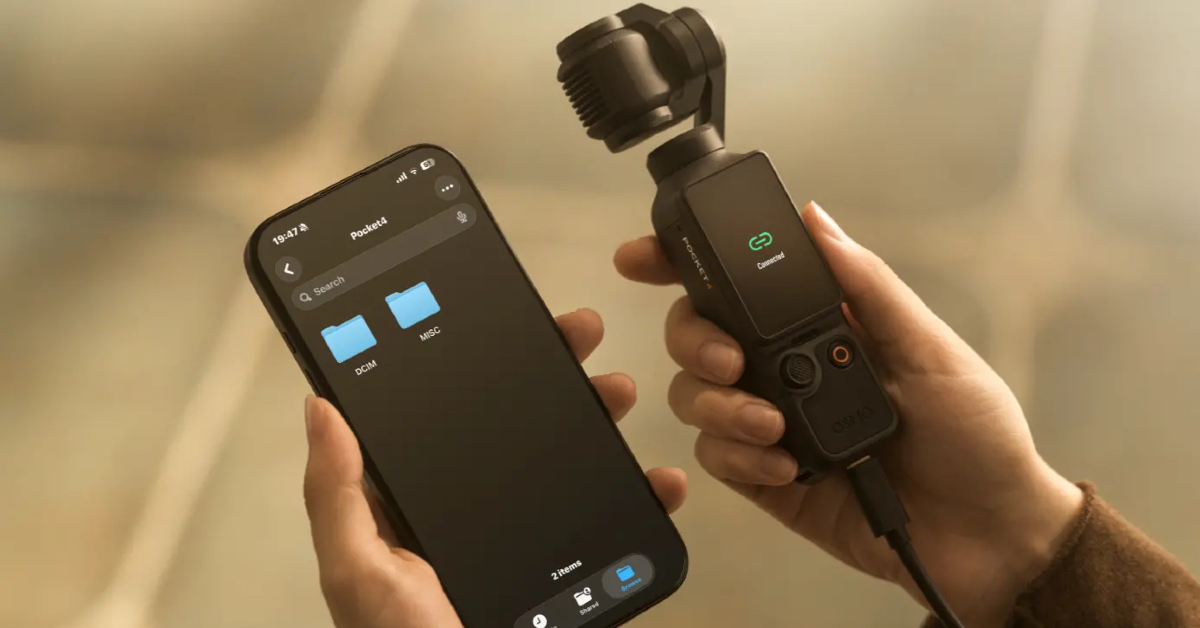 DJI Osmo Pocket 4 with better gimbal stabilisation launched