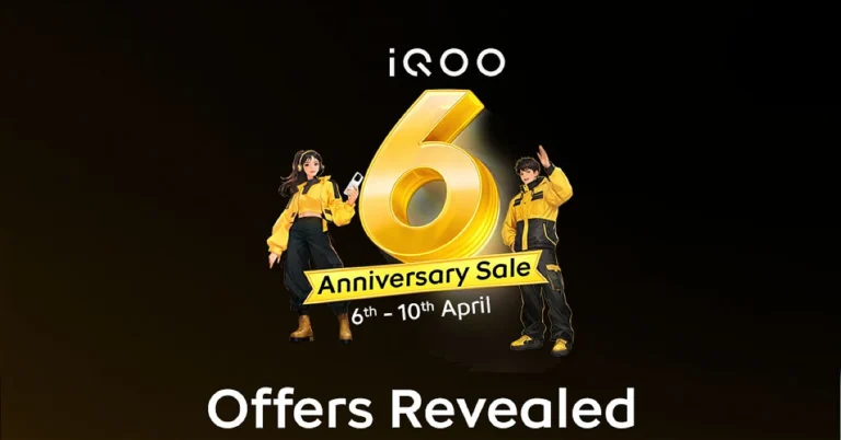 iQOO 6th Anniversary Sale: Exciting offers across iQOO smartphones on Amazon