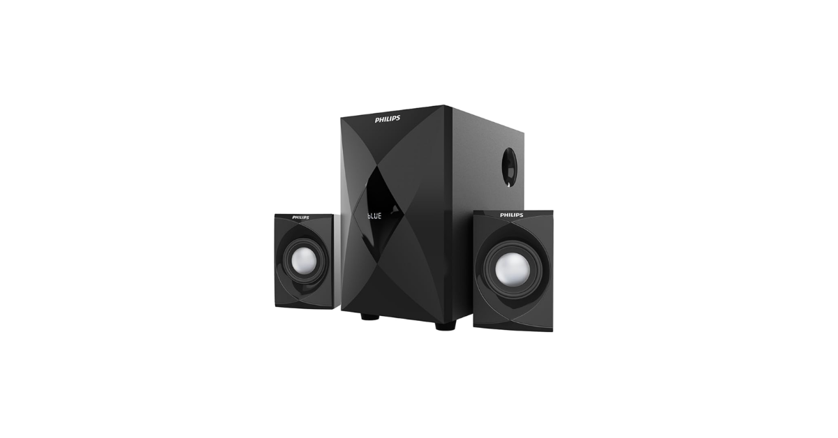 Philips MMS2634 2.1 channel Multimedia Speaker