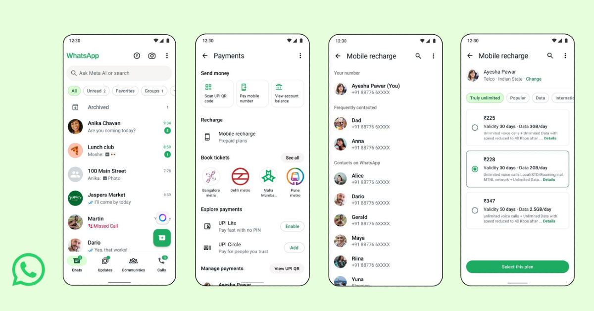 You can now recharge your phone while chatting; WhatsApp introduces prepaid mobile recharges to users in India