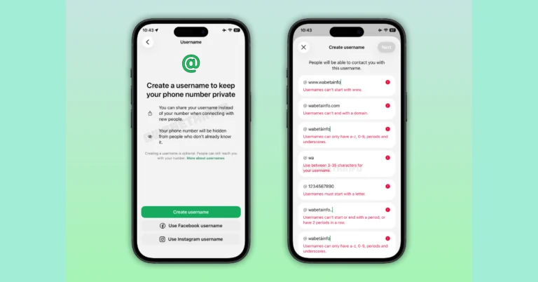 WhatsApp username feature now rolling out to select users: Report