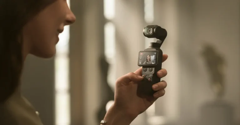 DJI Osmo Pocket 4 with better gimbal stabilisation launched