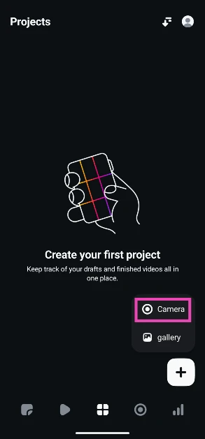 Select Camera.