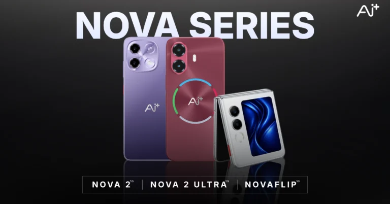 AI+ launched the Nova 2, Nova 2 Ultra, and Nova Flip smartphones in India