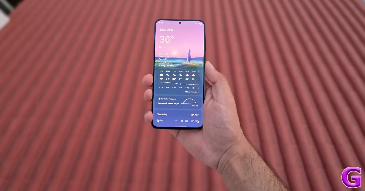 weather app