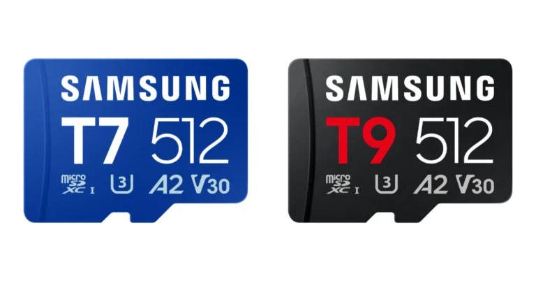 Samsung T7 and T9 microSD cards for gamers and creators launched in India