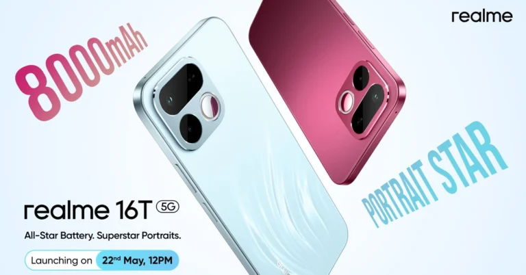 Realme 16T 5G confirmed to feature a 50MP Sony IMX852 AI camera ahead of its India launch