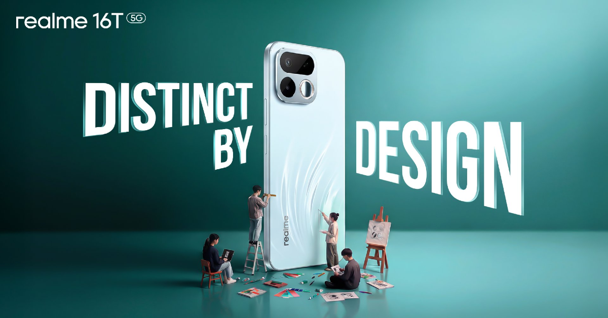 Realme 16T 5G Design Details (confirmed)
