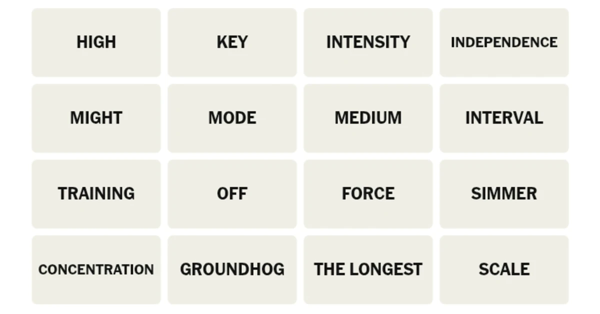 Here’s your grid for today