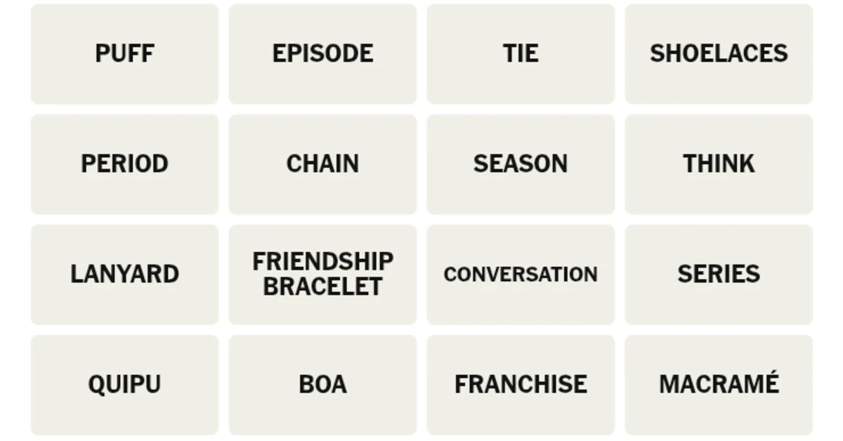 Here’s your grid for today
