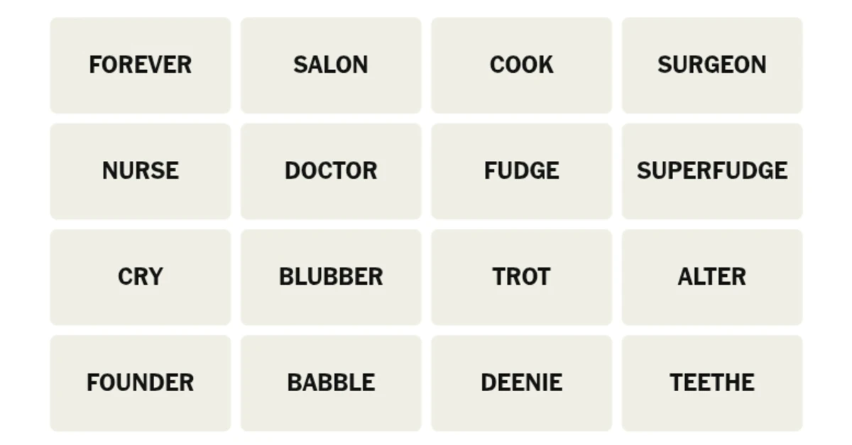 Here’s your grid for today