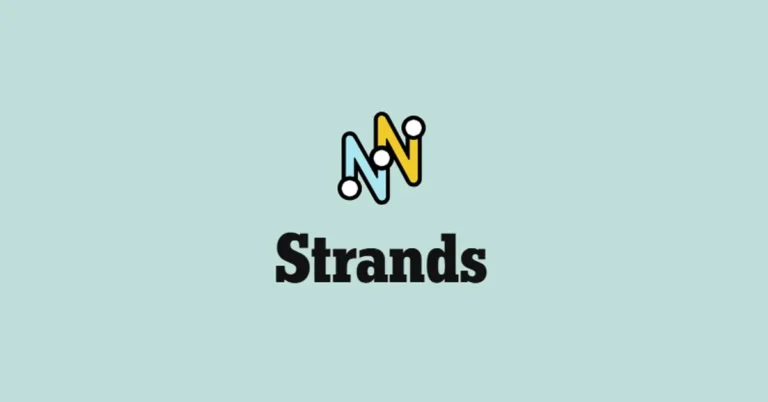 nyt strands ans today